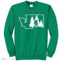 State Of Washington Big Foot Sweatshirt thumb 0