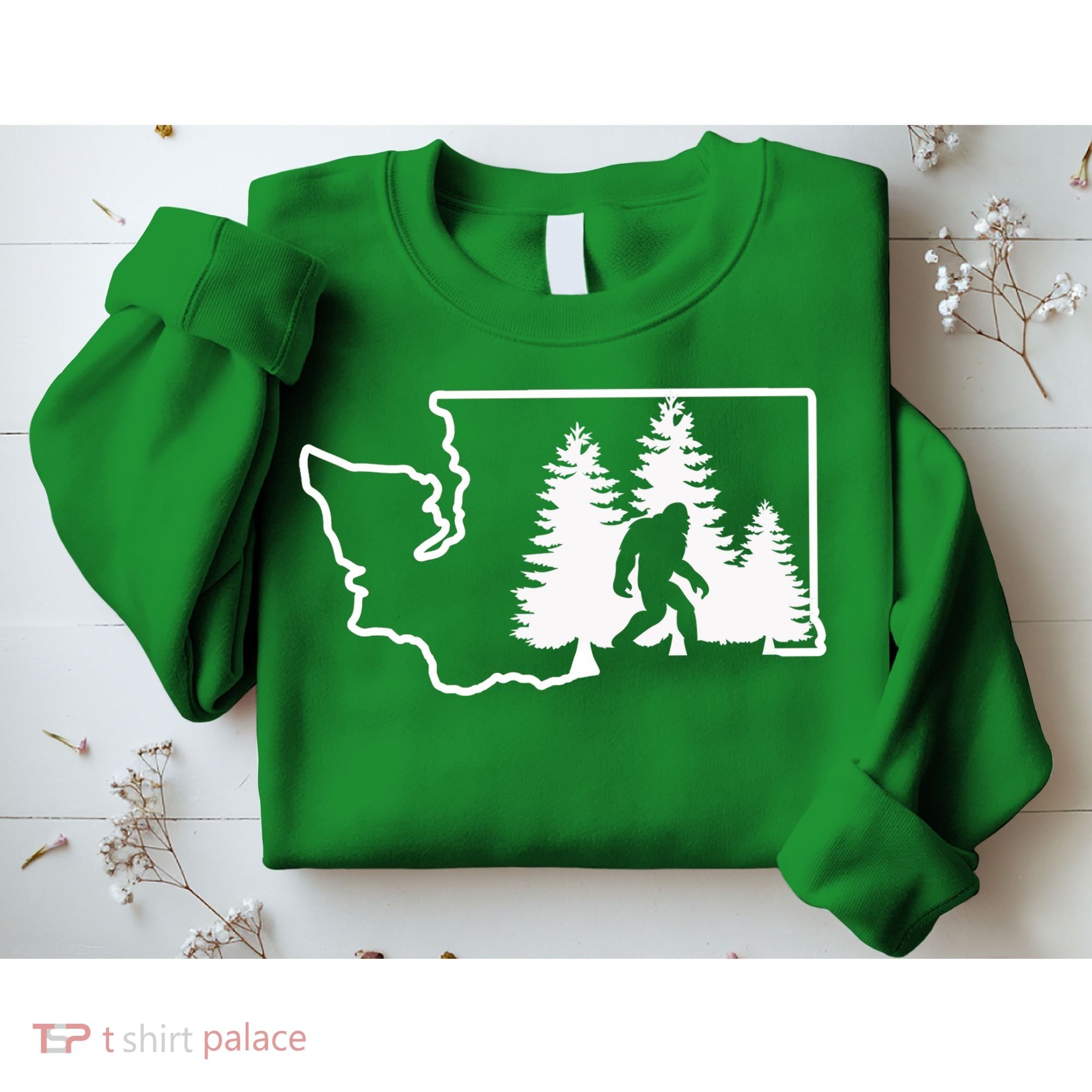 State Of Washington Big Foot Sweatshirt