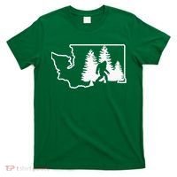State Of Washington Big Foot T-Shirt thumb 0