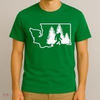 State Of Washington Big Foot T-Shirt thumb 3