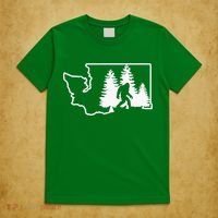 State Of Washington Big Foot T-Shirt thumb 5
