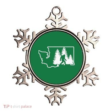 State Of Washington Big Foot Ornament