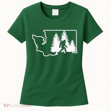 State Of Washington Big Foot Women's T-Shirt