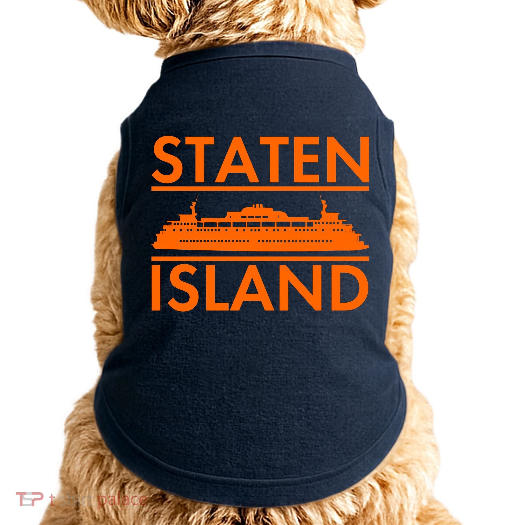 Staten Island Ferry New York Doggie Tank