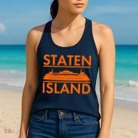 Staten Island Ferry New York Women's Tank Top thumb 2