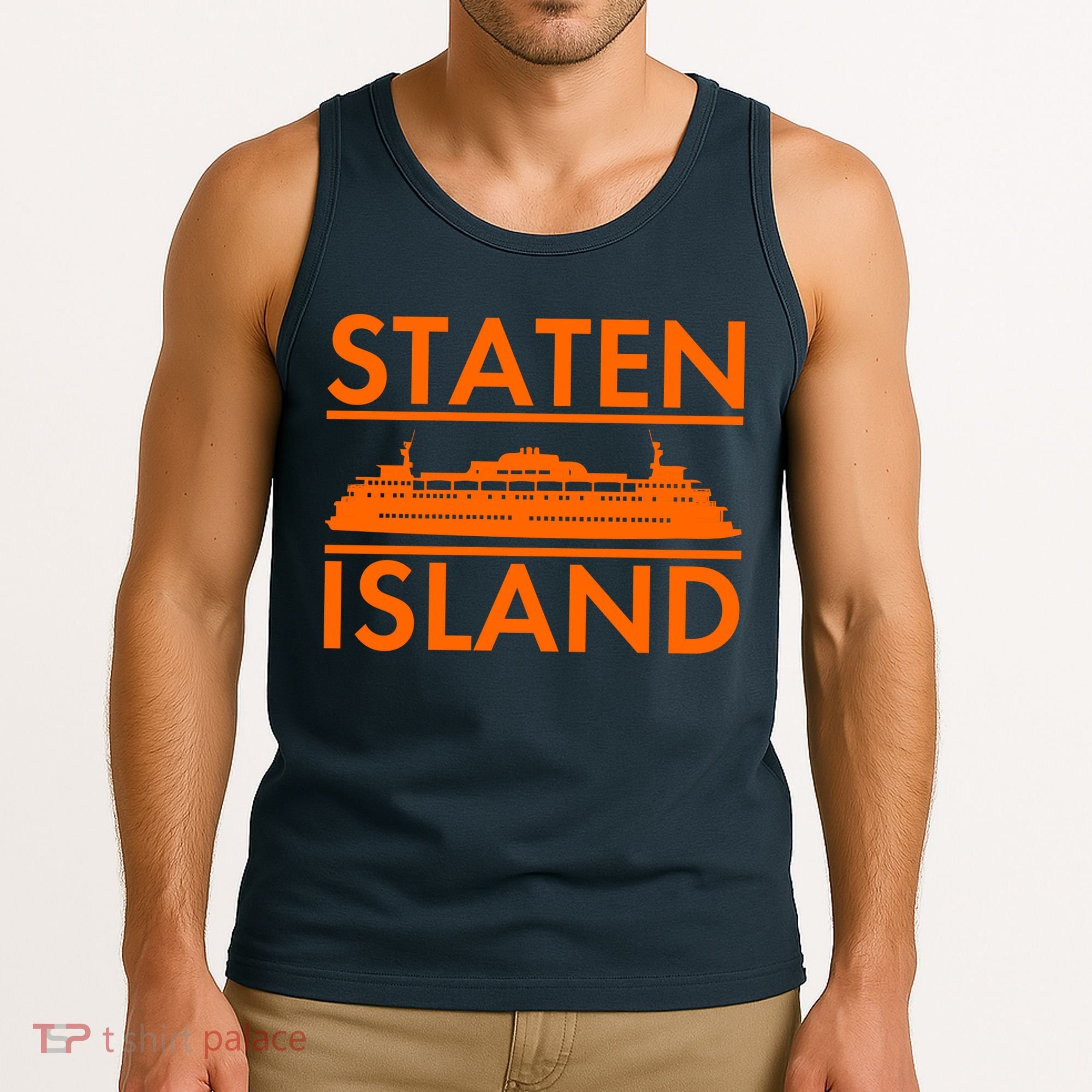 Staten Island Ferry New York Tank Top