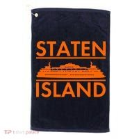 Staten Island Ferry New York Golf Towel thumb 0