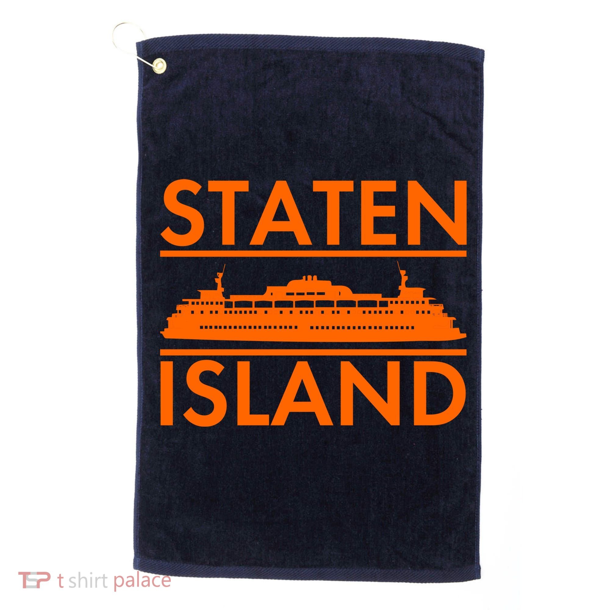 Staten Island Ferry New York Golf Towel