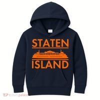 Staten Island Ferry New York Kids Hoodie thumb 0