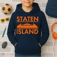 Staten Island Ferry New York Kids Hoodie thumb 2