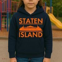Staten Island Ferry New York Kids Hoodie thumb 3