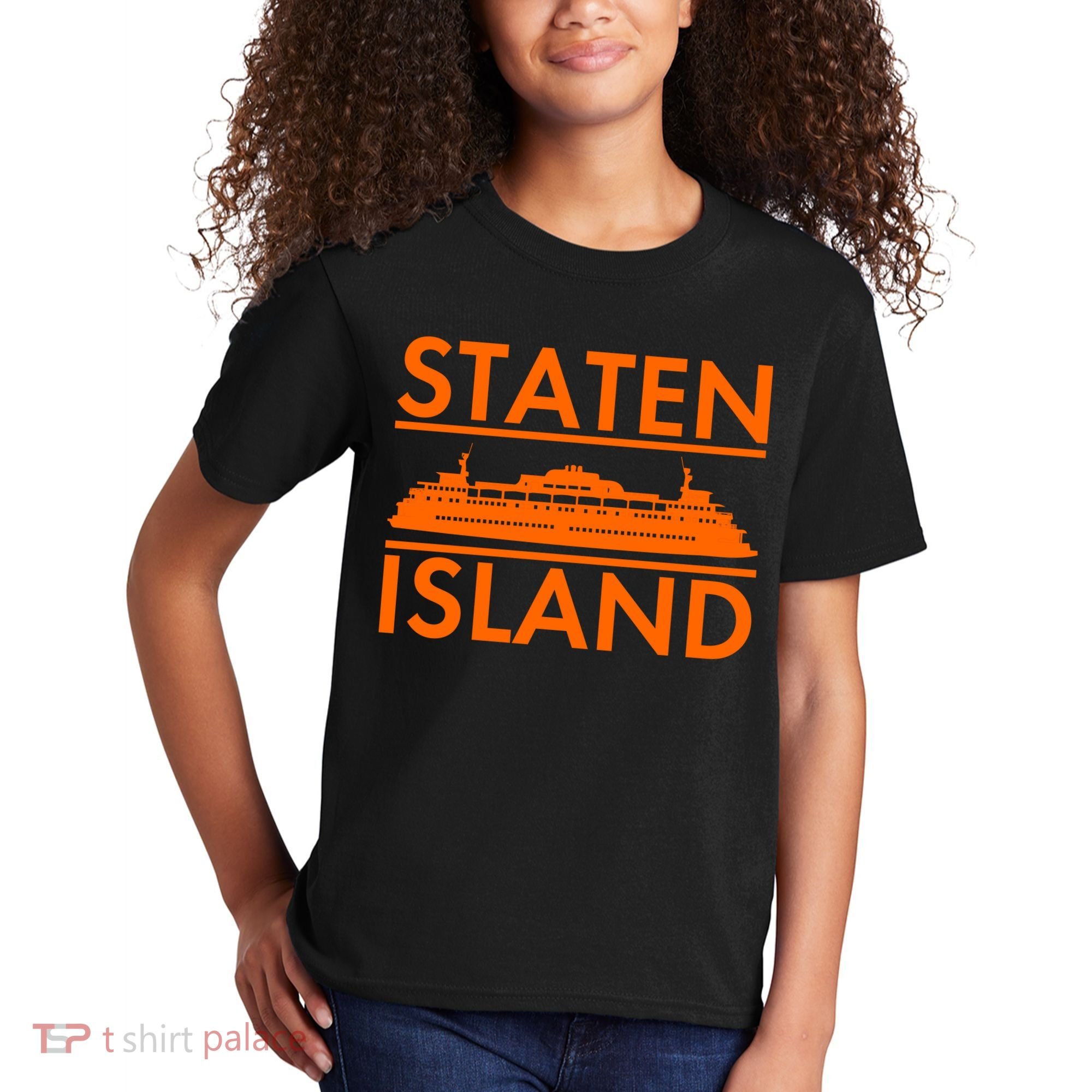 Staten Island Ferry New York Kids T-Shirt