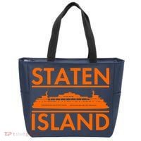 Staten Island Ferry New York Tote Bag thumb 0