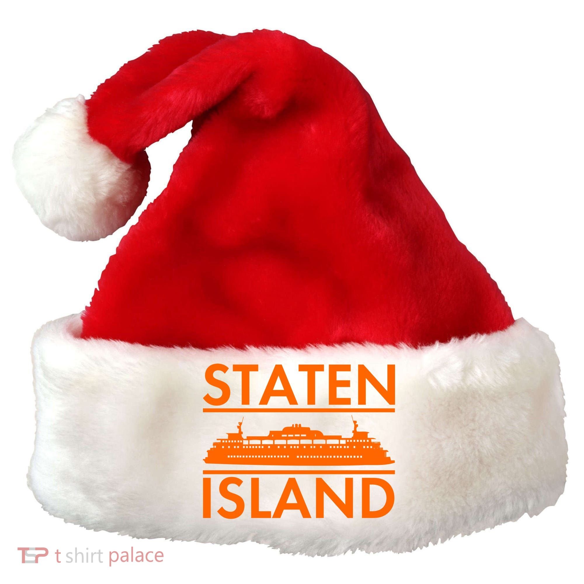Staten Island Ferry New York Santa Hat