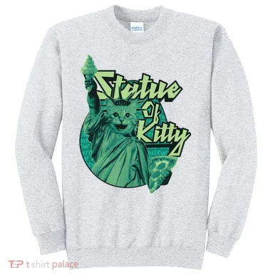 Statue Of Kitty Sweatshirt