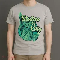 Statue Of Kitty T-Shirt thumb 3