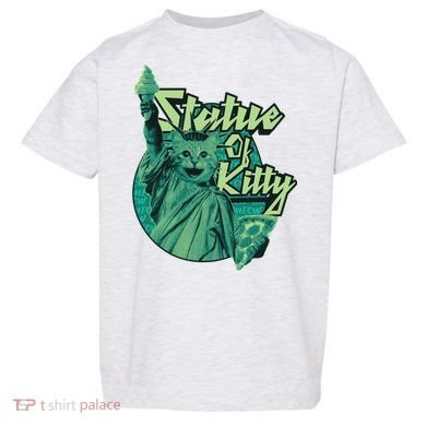 Statue Of Kitty Toddler T-Shirt