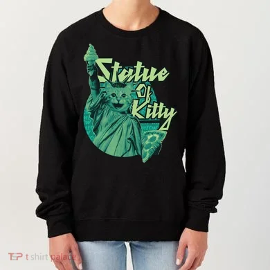 Statue Of Kitty Women's Sweatshirt