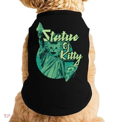 Statue Of Kitty Doggie Tank