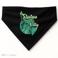Statue Of Kitty USA-Made Doggie Bandana thumb 0