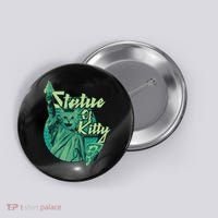 Statue Of Kitty Button thumb 0