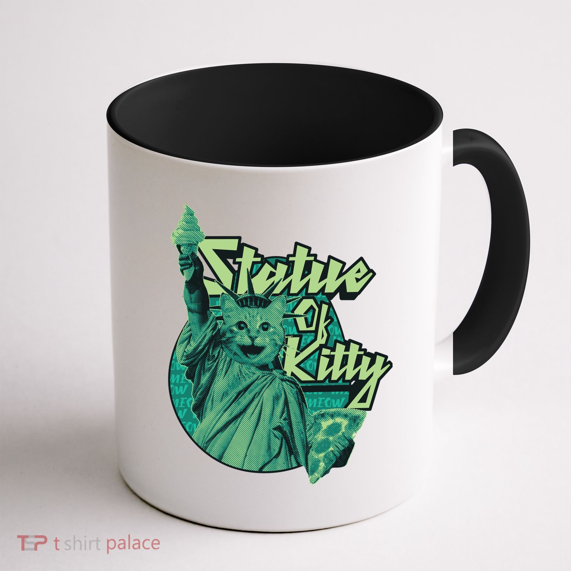Statue Of Kitty Coffee Mug