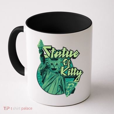 Statue Of Kitty Coffee Mug