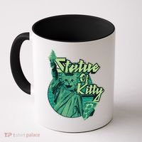 Statue Of Kitty Coffee Mug thumb 0