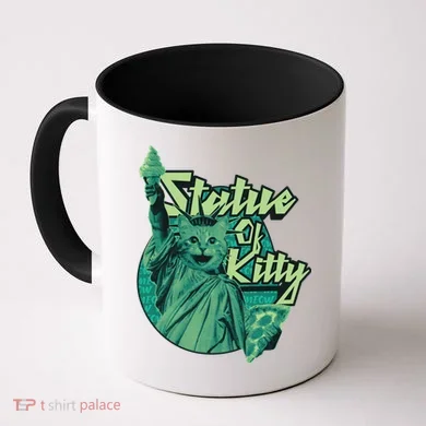 Statue Of Kitty Coffee Mug