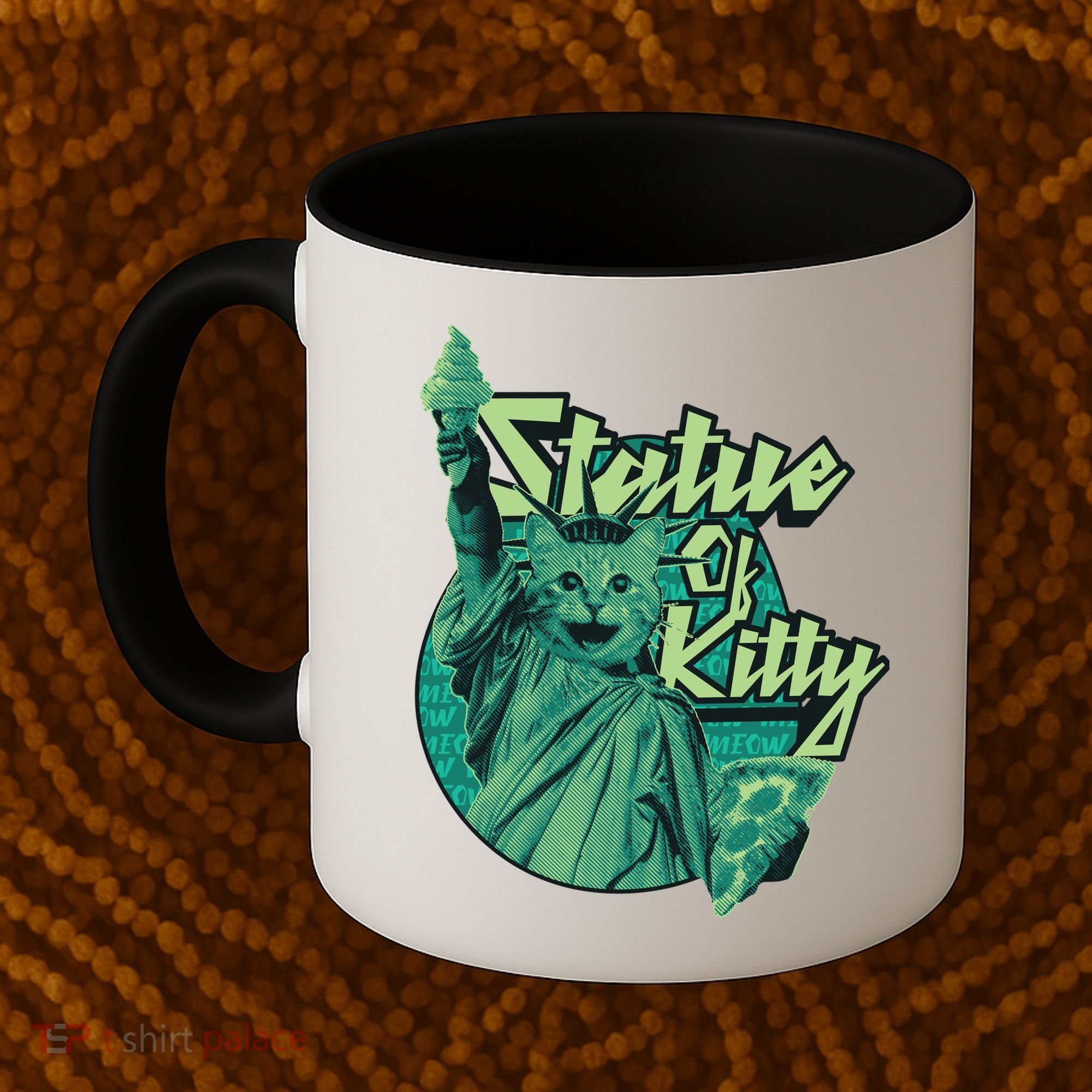 Statue Of Kitty Coffee Mug