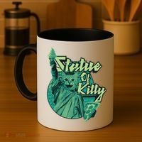 Statue Of Kitty Coffee Mug thumb 4