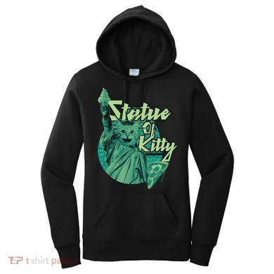 Statue Of Kitty Women's Hoodie