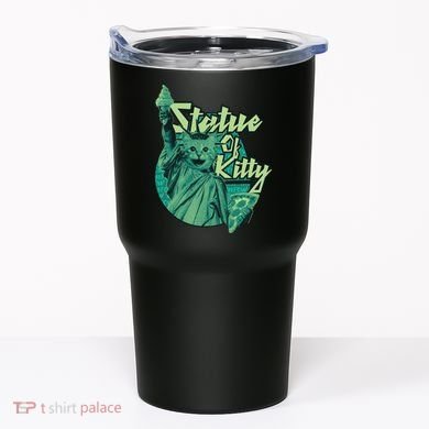 Statue Of Kitty Tumbler