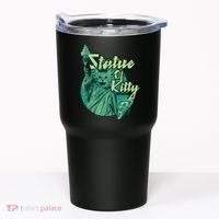 Statue Of Kitty Tumbler thumb 0