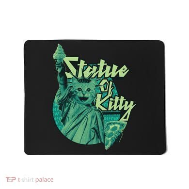 Statue Of Kitty Mousepad