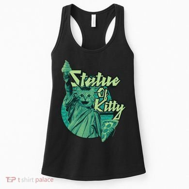 Statue Of Kitty Women's Tank Top