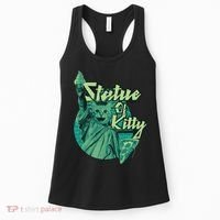 Statue Of Kitty Women's Tank Top thumb 0
