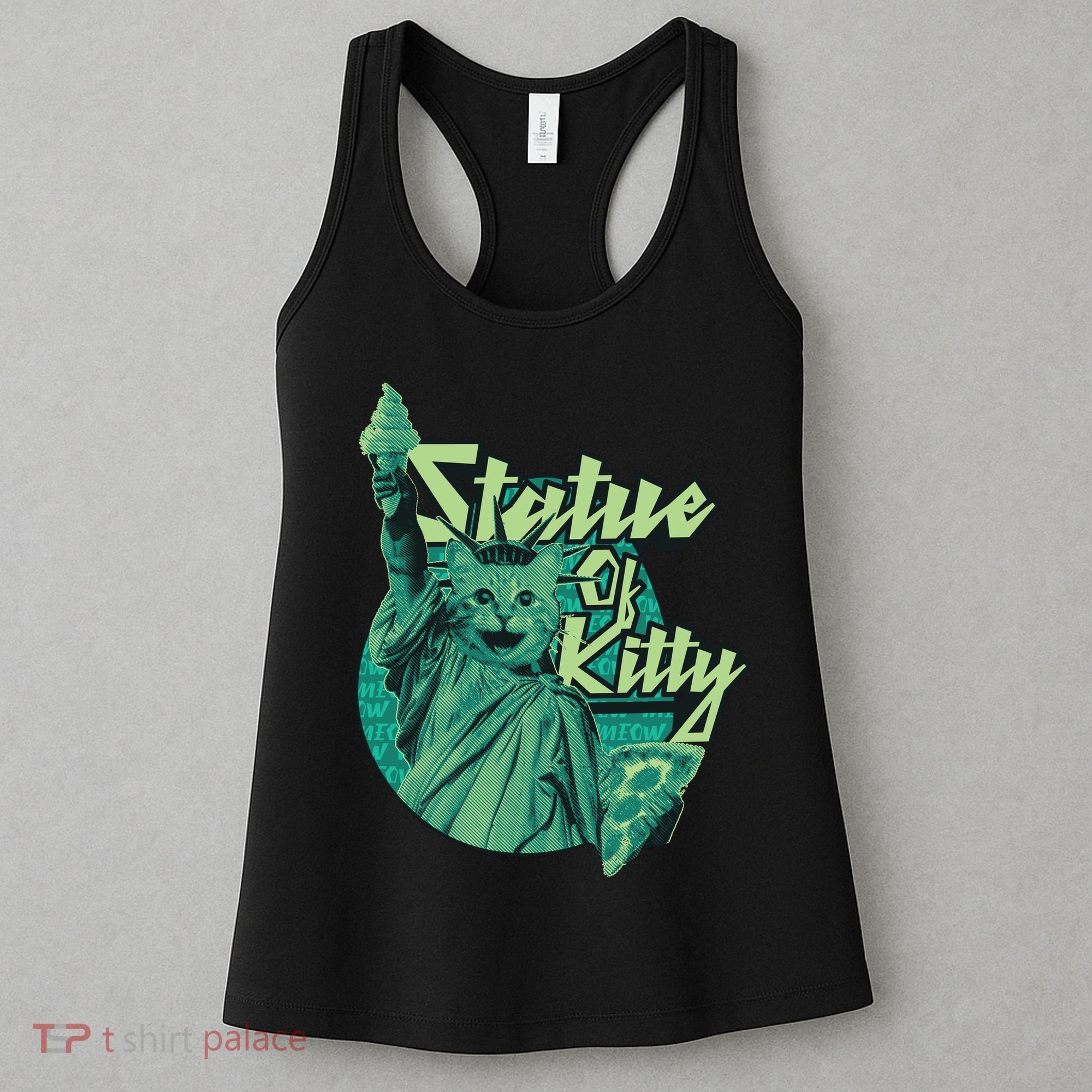 Statue Of Kitty Women's Tank Top