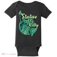 Statue Of Kitty Baby Bodysuit thumb 0