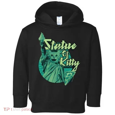 Statue Of Kitty Toddler Hoodie