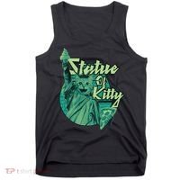 Statue Of Kitty Tank Top thumb 0