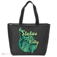 Statue Of Kitty Tote Bag thumb 0