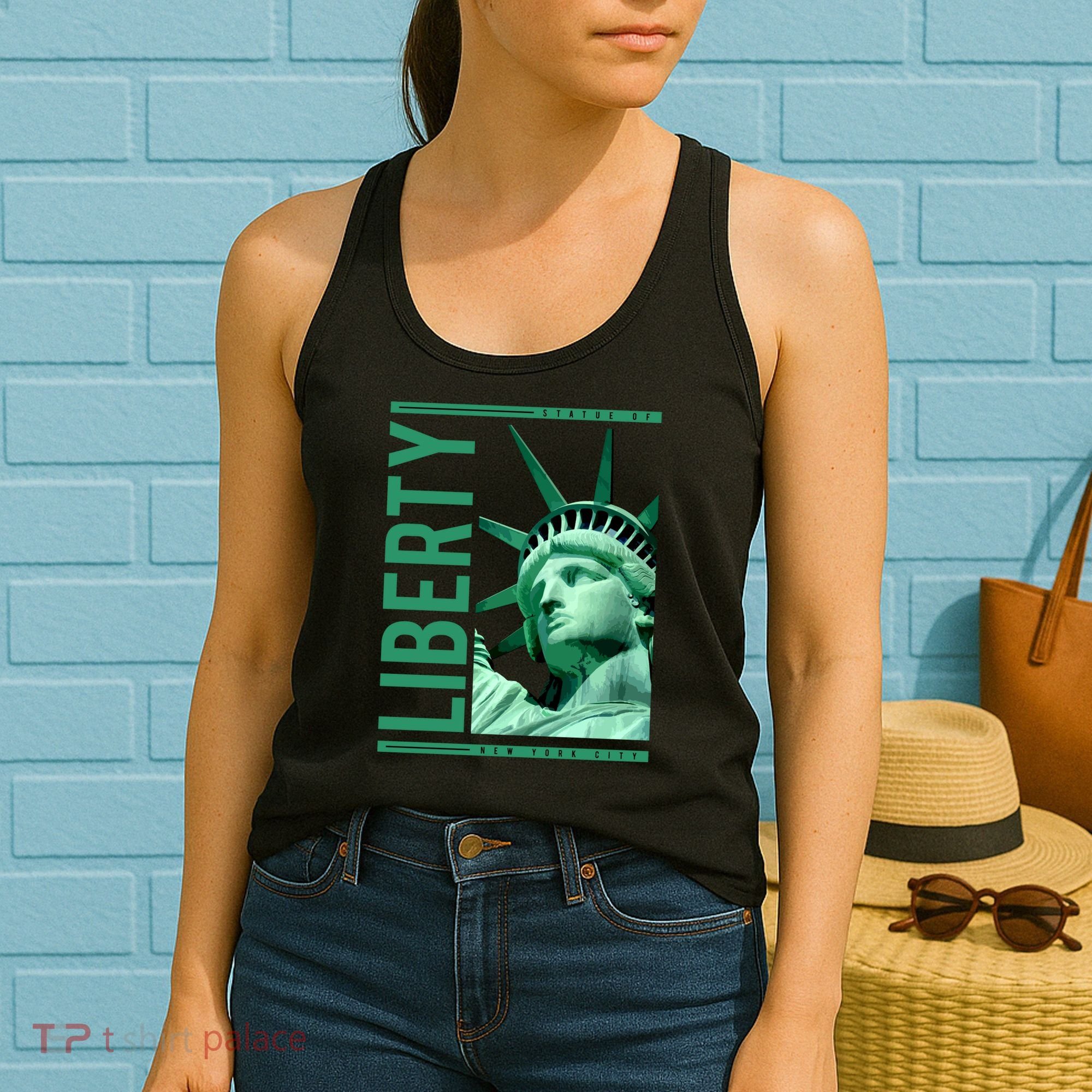 Statue of Liberty Women's Tank Top