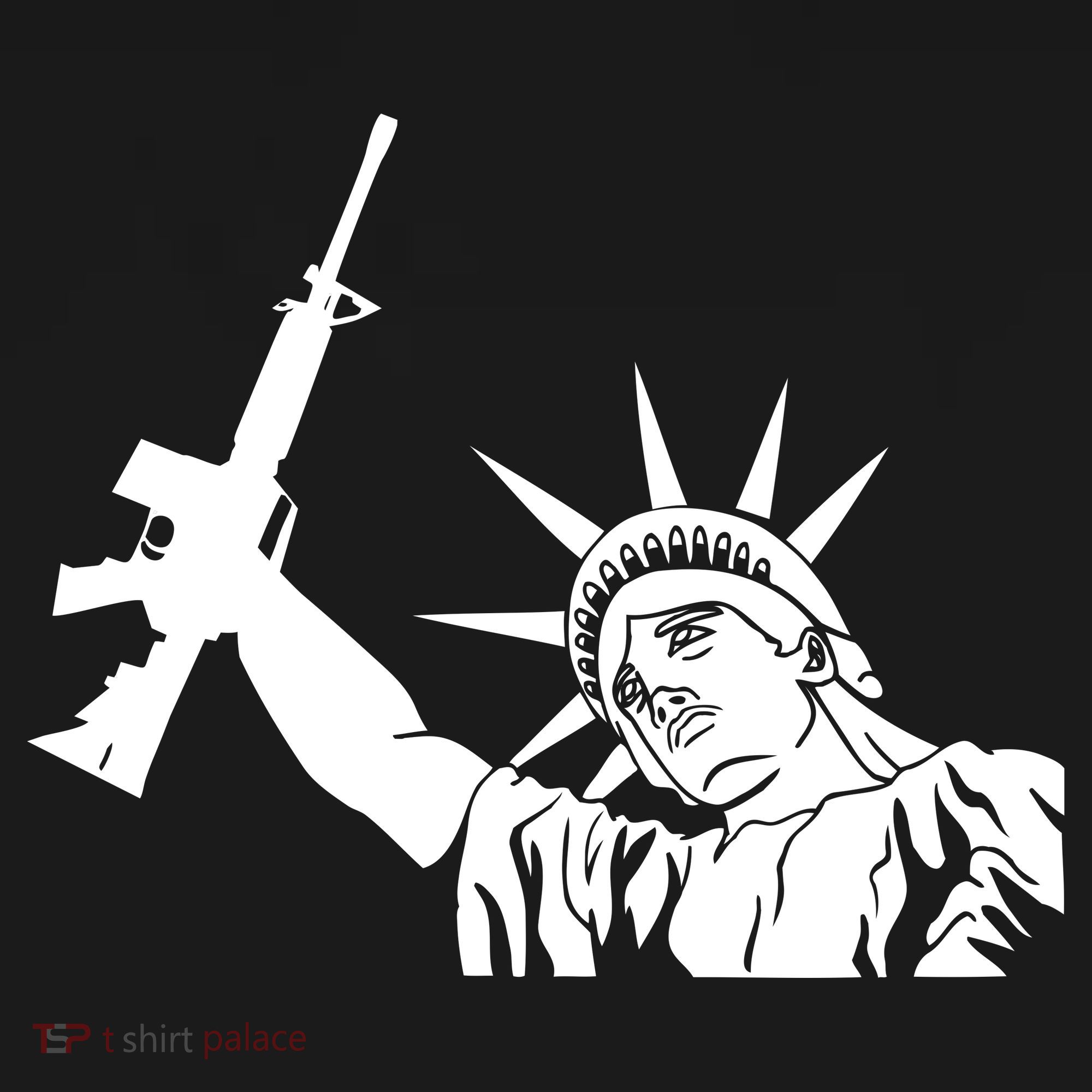 Statue of Liberty AR-15 Gun Rights Backpack