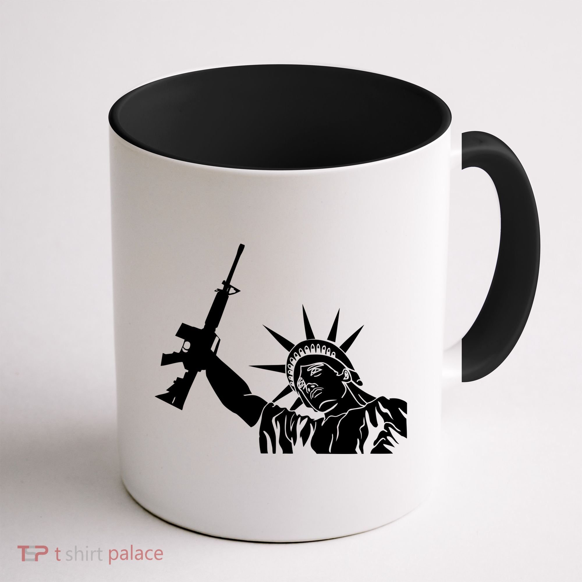 Statue of Liberty AR-15 Gun Rights Coffee Mug