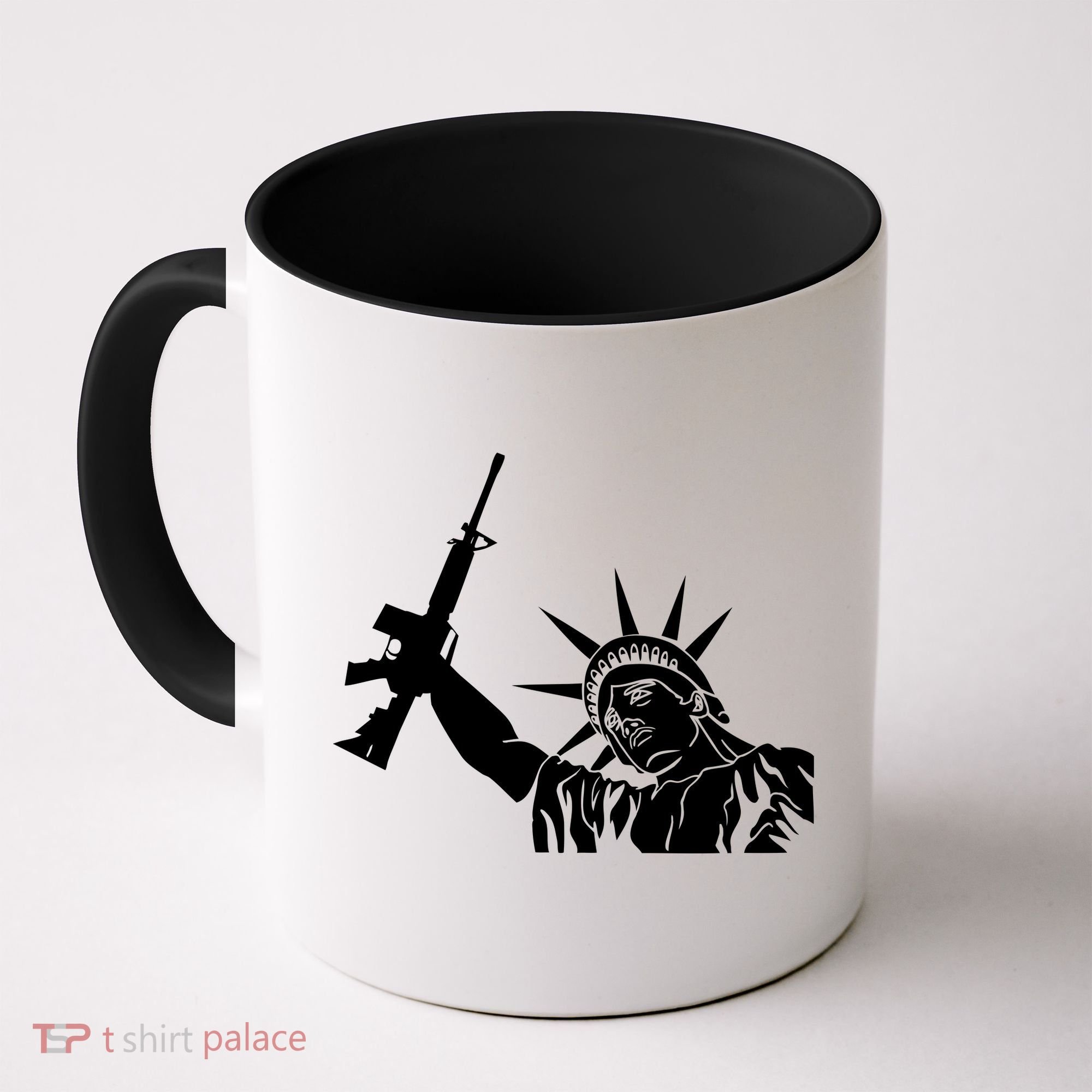 Statue of Liberty AR-15 Gun Rights Coffee Mug