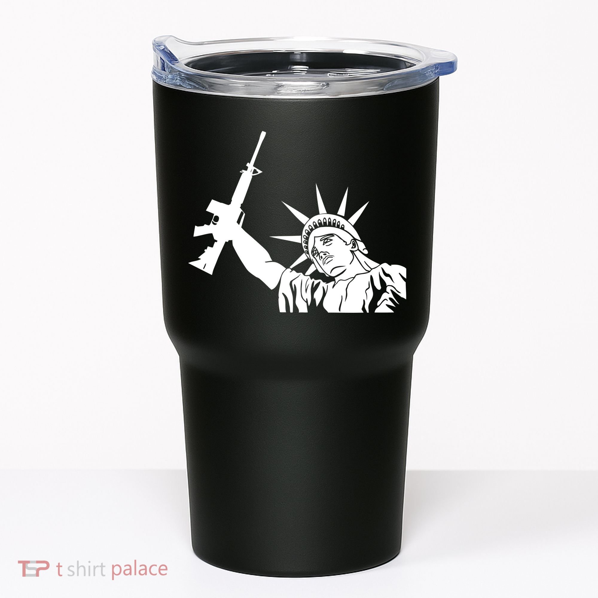 Statue of Liberty AR-15 Gun Rights Tumbler