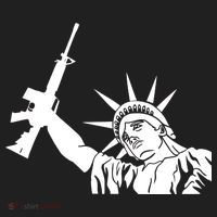 Statue of Liberty AR-15 Gun Rights Tumbler thumb 3