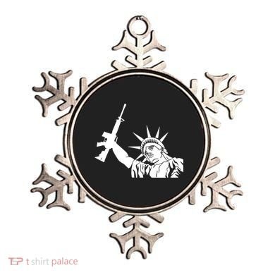 Statue of Liberty AR-15 Gun Rights Ornament