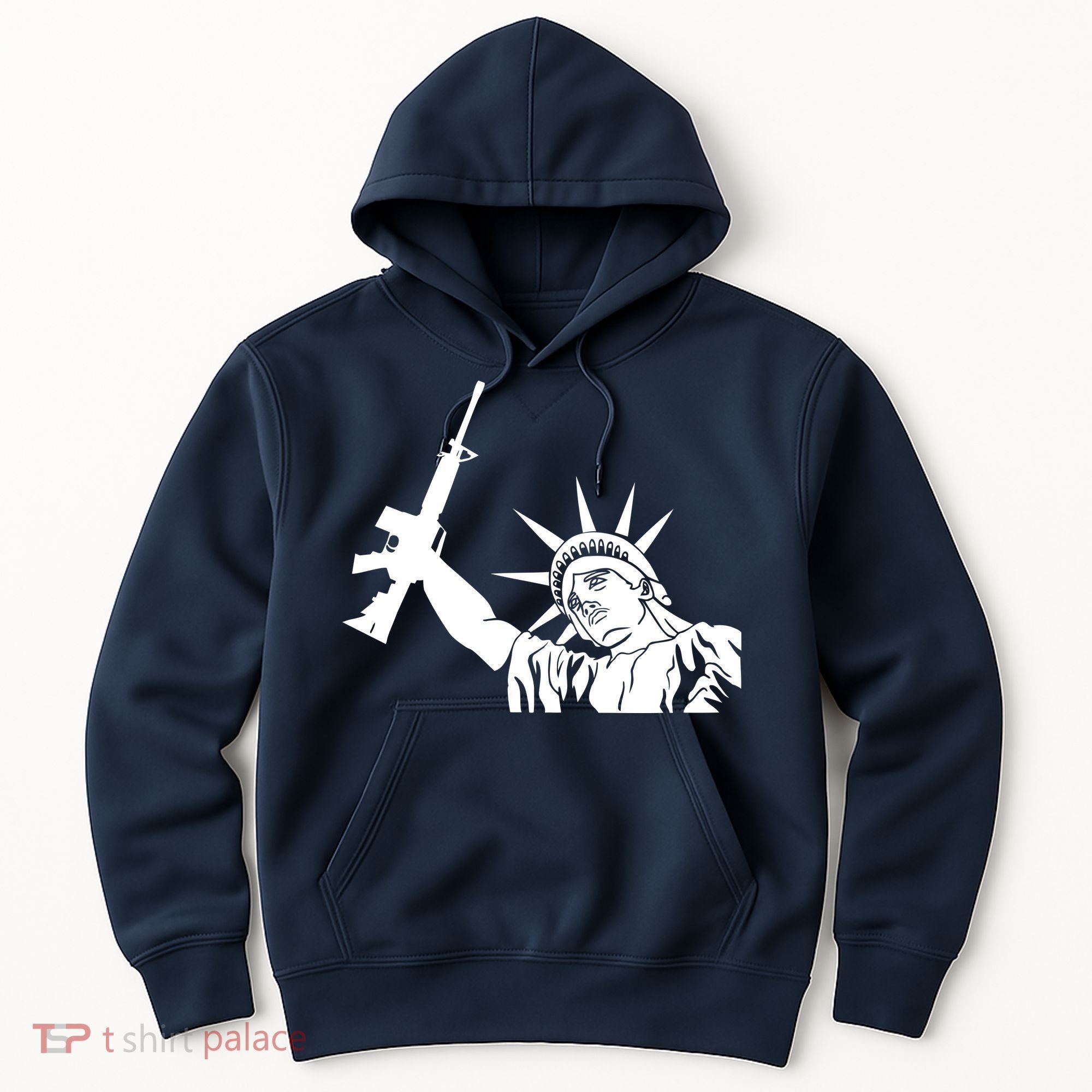 Statue of Liberty AR-15 Gun Rights Hoodie